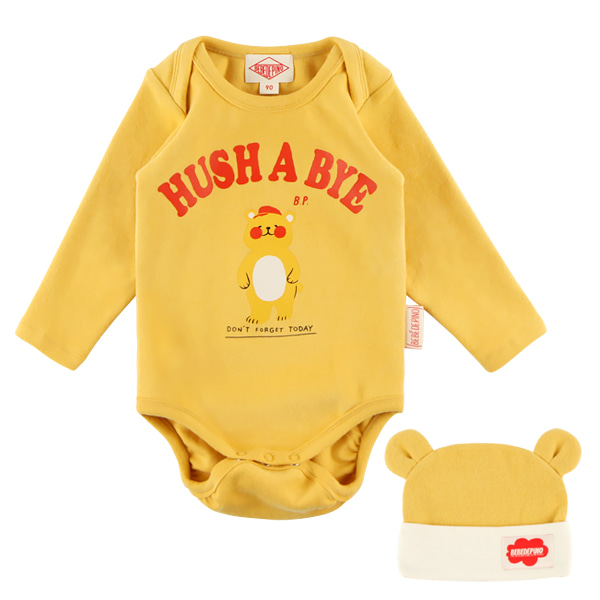Hush a bye baby bodysuit set